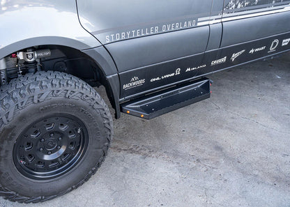 Sprinter/Transit EKKO and Open Trail Side Steps – Short/Flat Version (Fits Driver & Passenger Side)