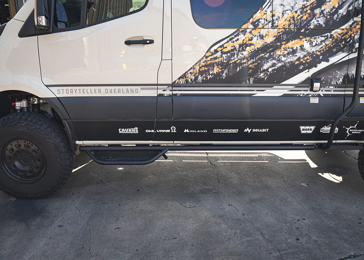 Sprinter Side Steps – Tube Version (Driver Side)
