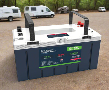 12V 300Ah Pro Series - LiFePO4 Cranking & Deep Cycle Lithium Battery (Dual Purpose) by Epoch Batteries