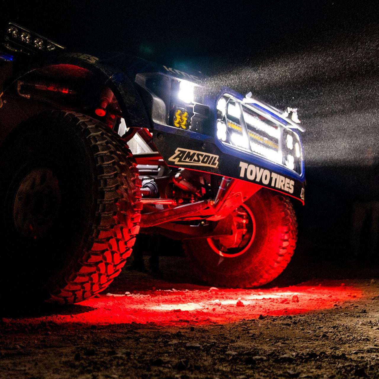 S2 Red LED Auxiliary Light Pod - Universal