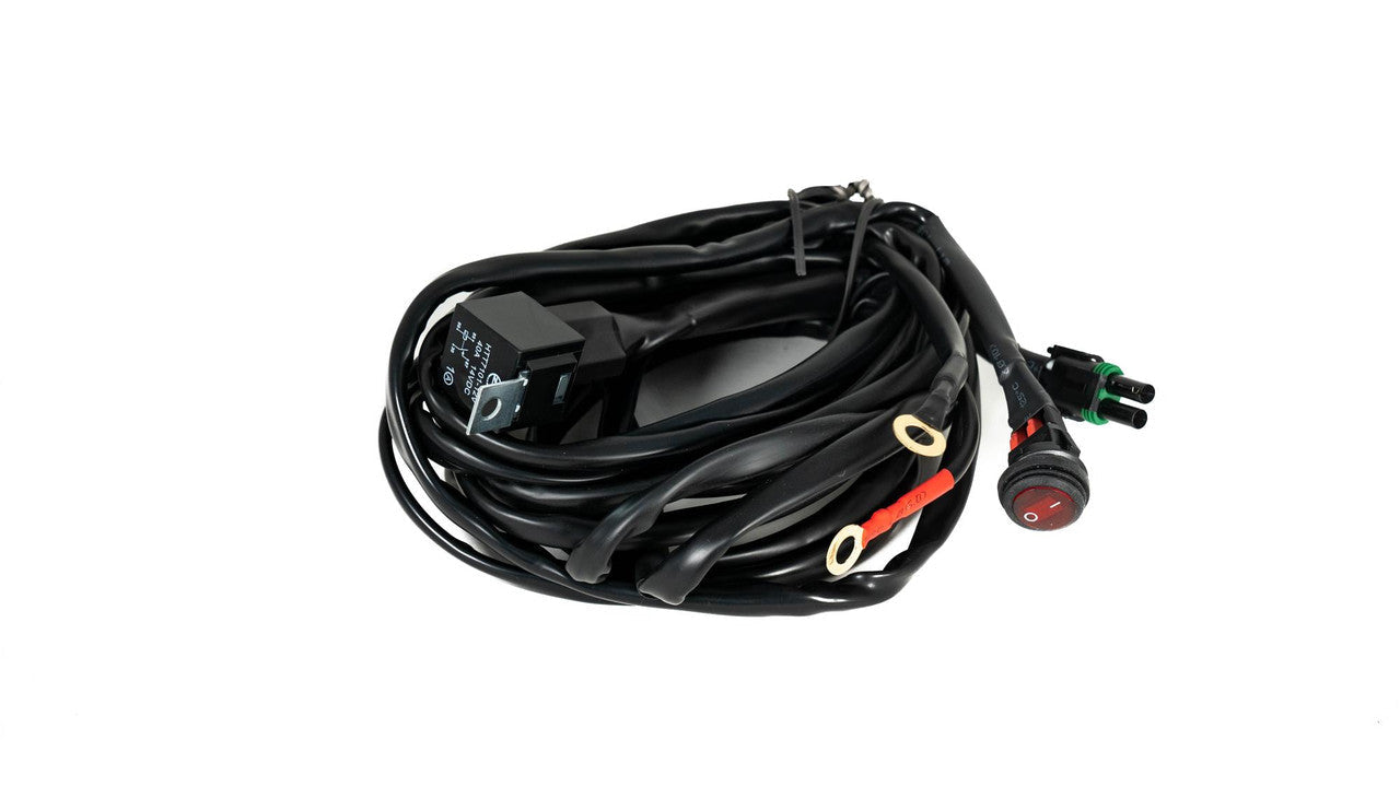 Squadron/S2/S1 On/Off 2-Pin Single Light Wiring Harnes - Universal
