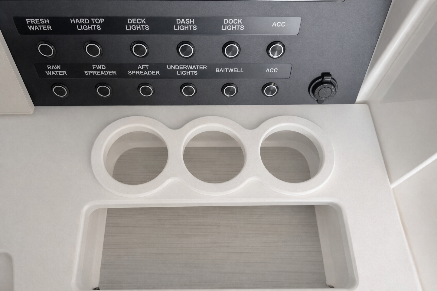 Everglades boat cup holder insert by GripTurf — fits YETI 30 oz tumbler