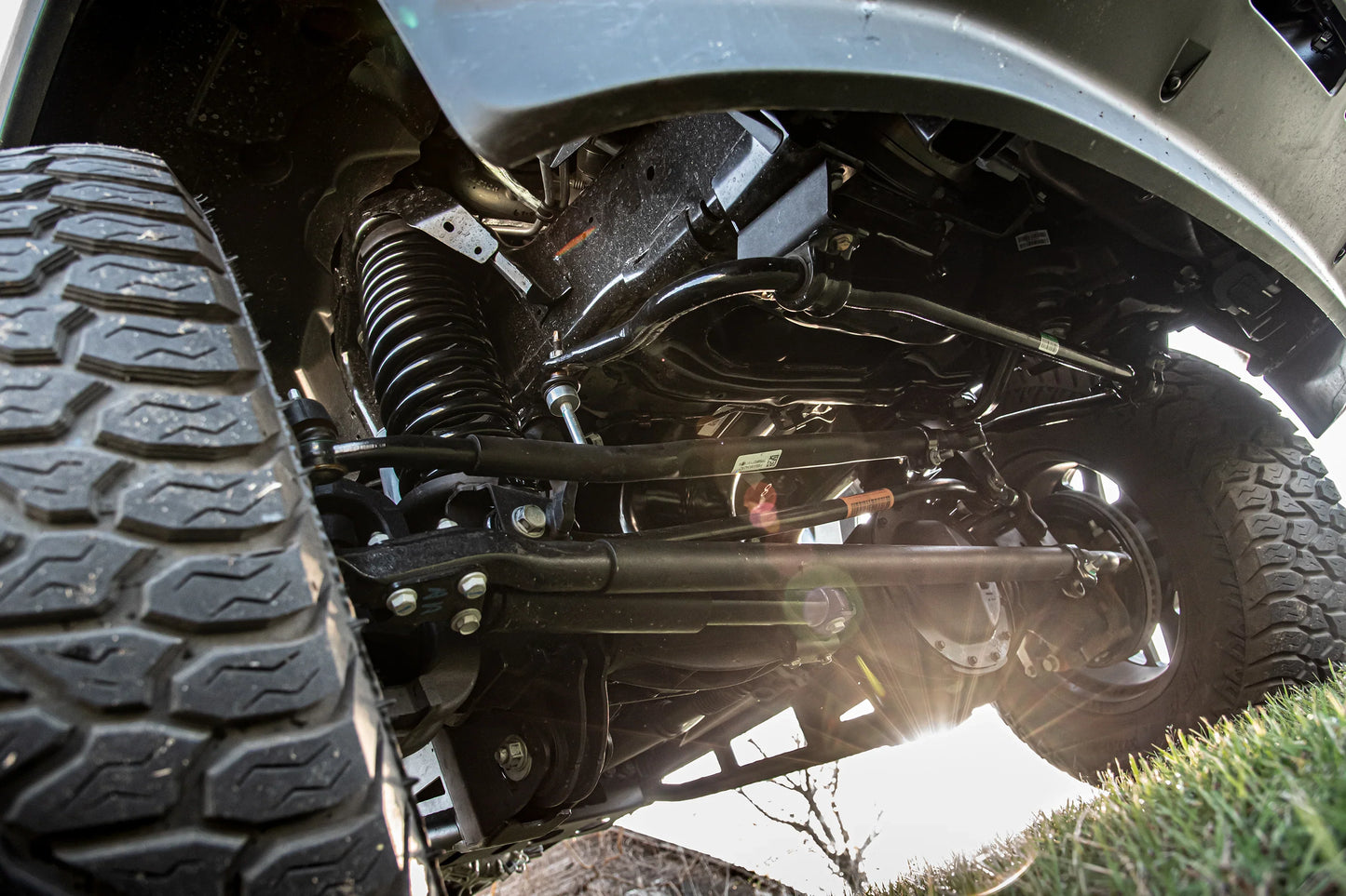 BDS Suspension FOX 2.5 HTO 4 Inch Radius Arm Lift Kit Ram 2500 4WD Diesel (2025-2026))