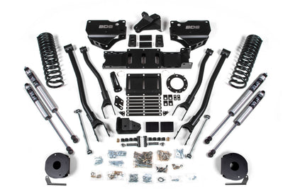 BDS 4 Inch 4-Link Lift Kit Ram 2500 Rear Air Ride Gas 4WD (2019–2024)