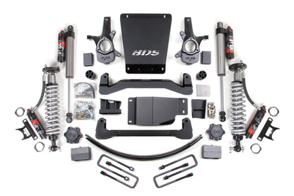 BDS 6 Inch Lift Kit FOX 2.5 Performance Elite Coilover Chevy Silverado/GMC Sierra 1500 4WD (2007–2013)
