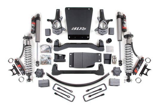 BDS 6 Inch Lift Kit FOX 2.5 Performance Elite Coilover Chevy Silverado/GMC Sierra 1500 4WD (2007–2013)