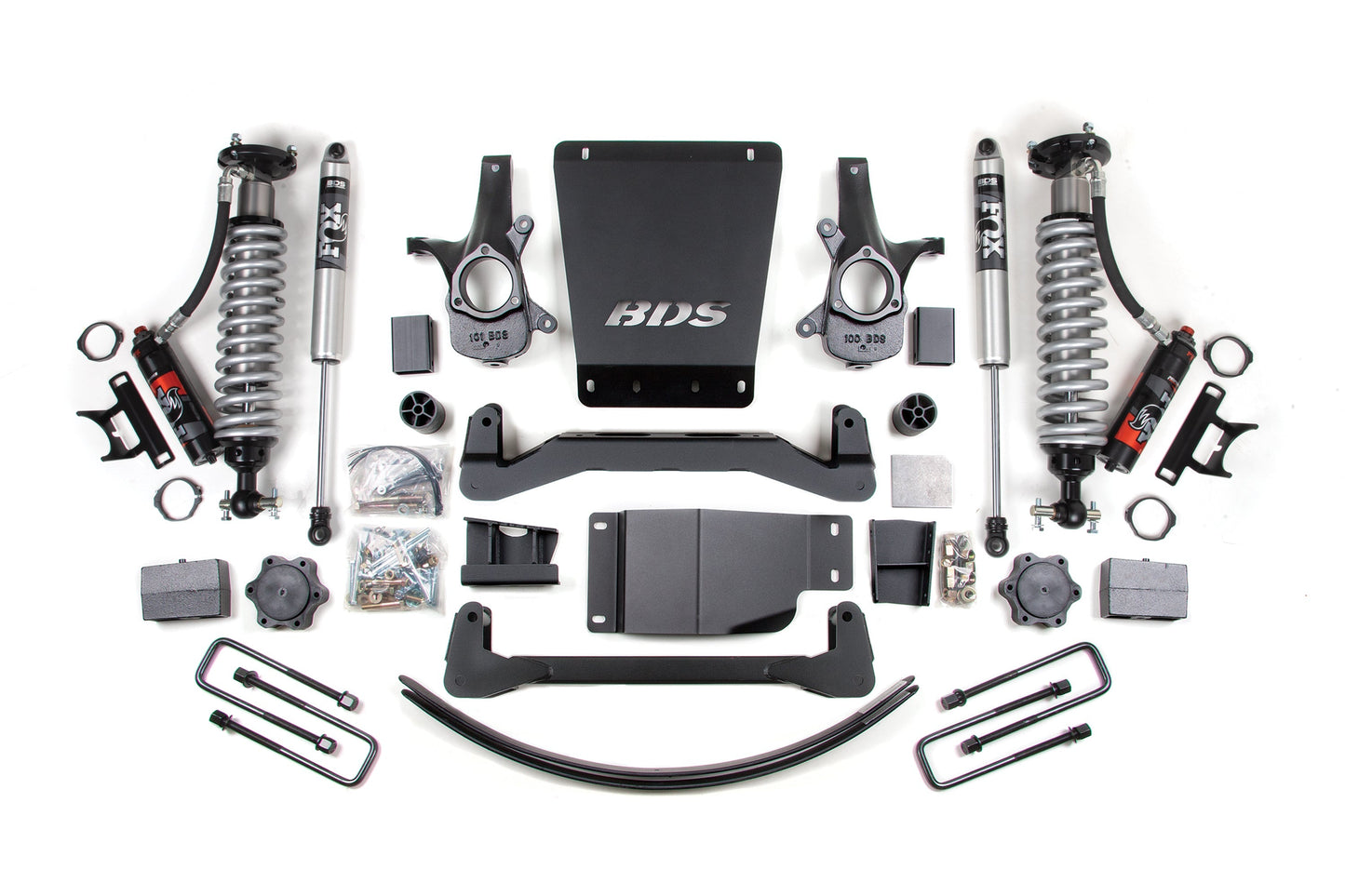 BDS 6 Inch Lift Kit FOX 2.5 Performance Elite Coilover Chevy Silverado/GMC Sierra 1500 4WD (2007–2013)