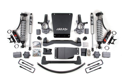 BDS 6 Inch Lift Kit FOX 2.5 Performance Elite Coilover Chevy Silverado/GMC Sierra 1500 4WD (2007–2013)