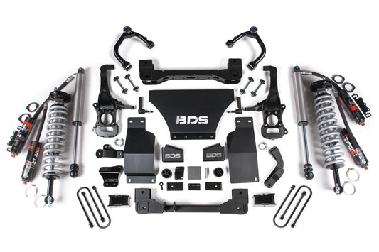 BDS 2.5 Inch Lift Kit FOX 2.5 Performance Elite Coilovers Chevy Trail Boss GMC AT4 1500 Gas 4WD (2025–2026)