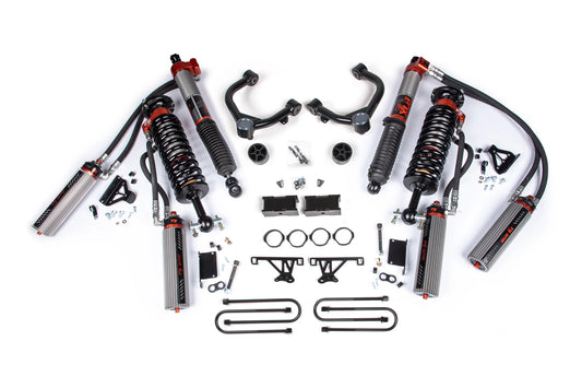 BDS Suspension FOX Factory Race Series 3.5 Inch Coilover Lift Kit Chevy Silverado GMC Sierra 1500 4WD (2025-2026)