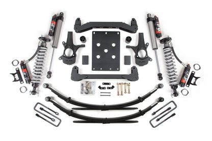 BDS 4 Inch Lift Kit FOX 2.5 Performance Elite Coilover for Chevy Silverado 1500 or GMC Sierra 1500 2WD (2007–2013)