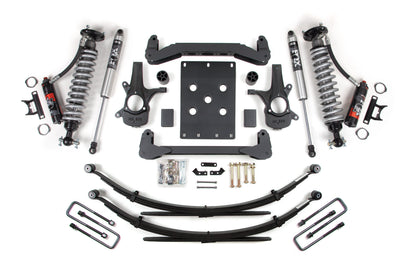 BDS 4 Inch Lift Kit FOX 2.5 Performance Elite Coilover for Chevy Silverado 1500 or GMC Sierra 1500 2WD (2007–2013)