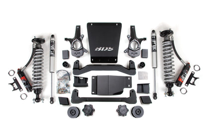 BDS 4 Inch Lift Kit FOX 2.5 Performance Elite GM Avalanche Tahoe Suburban Yukon 1500 4WD (2007–2014)