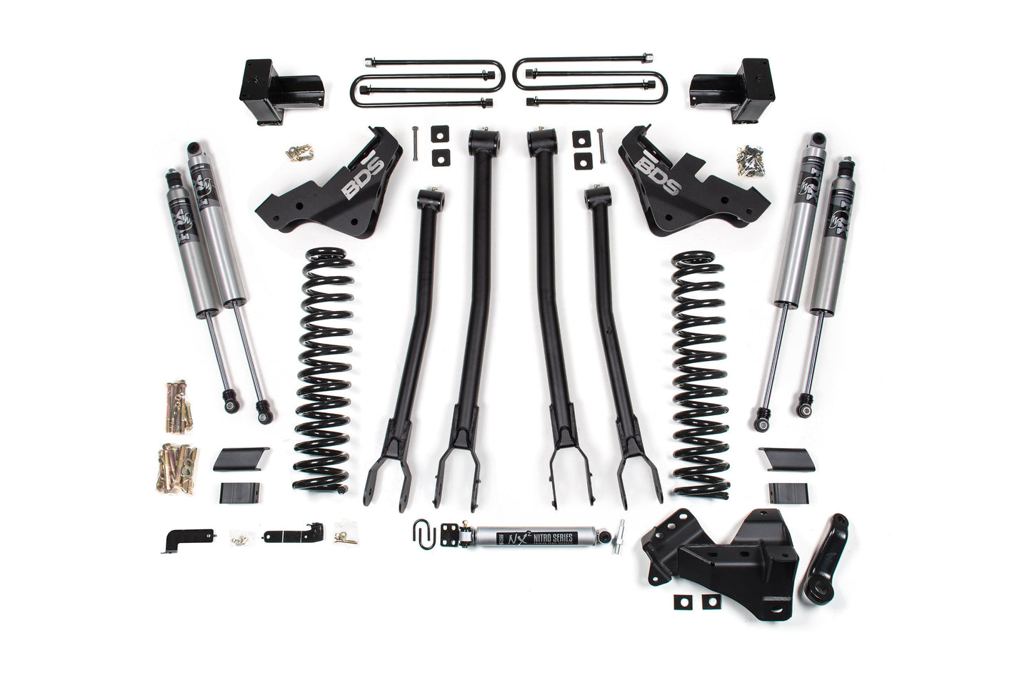 BDS 5 Inch 4-Link Lift Kit Ford F350 Super Duty DRW Diesel 4WD (2023–2026)