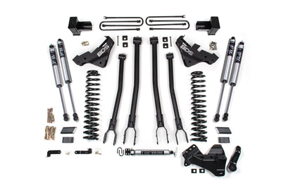 BDS 5 Inch Suspension Lift Kit w/ 4-Link & FOX 2.5 Performance Elite Ford F-250/F-350 Super Duty Diesel 4WD (2023–2026)