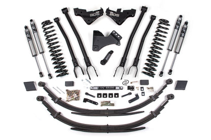 BDS 5 Inch  4-Link Lift Kit Ford F250 & F350 Gas 4WD (2023-2026)