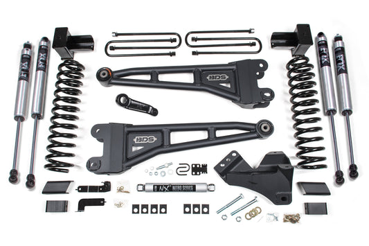 BDS 5 Inch Suspension Lift Kit Ford F-350 Super Duty DRW Gas 4WD (2023–2026)