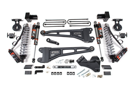 BDS 5 Inch Lift Kit FOX 2.5 Performance Elite Coilover Conversion Radius Arm for Ford F350 Super Duty DRW Diesel 4WD (2023–2026)