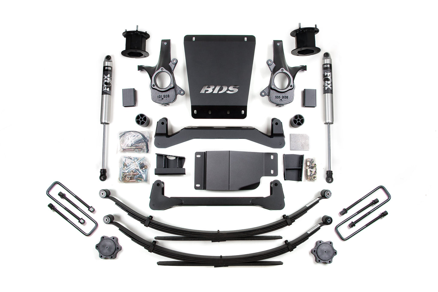 BDS 4.5 Inch Lift Kit NX2 Nitro Series for Chevy Silverado 1500 4WD (2007–2013) GMC Sierra 1500 4WD (2007–2013)