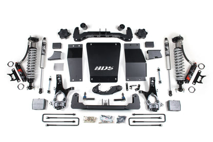 BDS 6 Inch Lift Kit FOX 2.5 Performance Elite Coilover Chevy Silverado GMC Sierra 1500 4WD (2014–2018)