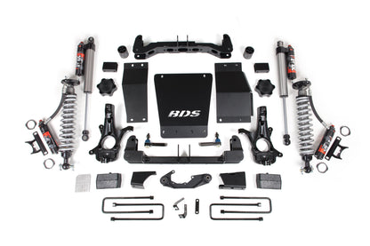 BDS 4 Inch Lift Kit FOX 2.5 Performance Elite Coilover for Chevy Silverado 1500 4WD (2014–2018) GMC Sierra 1500 4WD (2014–2018)