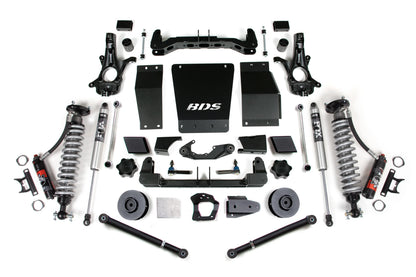BDS 4 Inch Lift Kit FOX 2.5 Performance Elite Coilover for Chevy Suburban, Tahoe & GMC Yukon/Yukon XL 1500 4WD (2015–2019)
