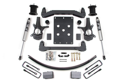 BDS 6 Inch Suspension Lift Kit Chevy Silverado 1500 & GMC Sierra 1500 2WD (2007–2013)