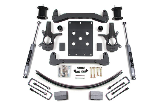 BDS 6 Inch Suspension Lift Kit Chevy Silverado 1500 & GMC Sierra 1500 2WD (2007–2013)