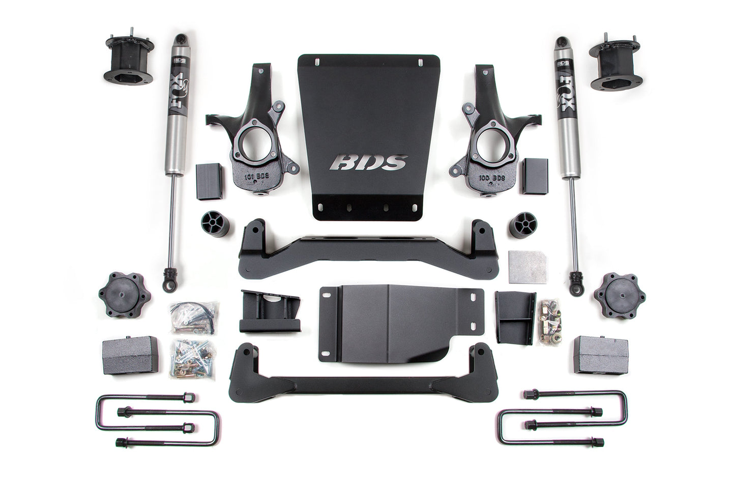 BDS 4.5 Inch Lift Kit NX2 Nitro Series for Chevy Silverado 1500 4WD (2007–2013) GMC Sierra 1500 4WD (2007–2013)
