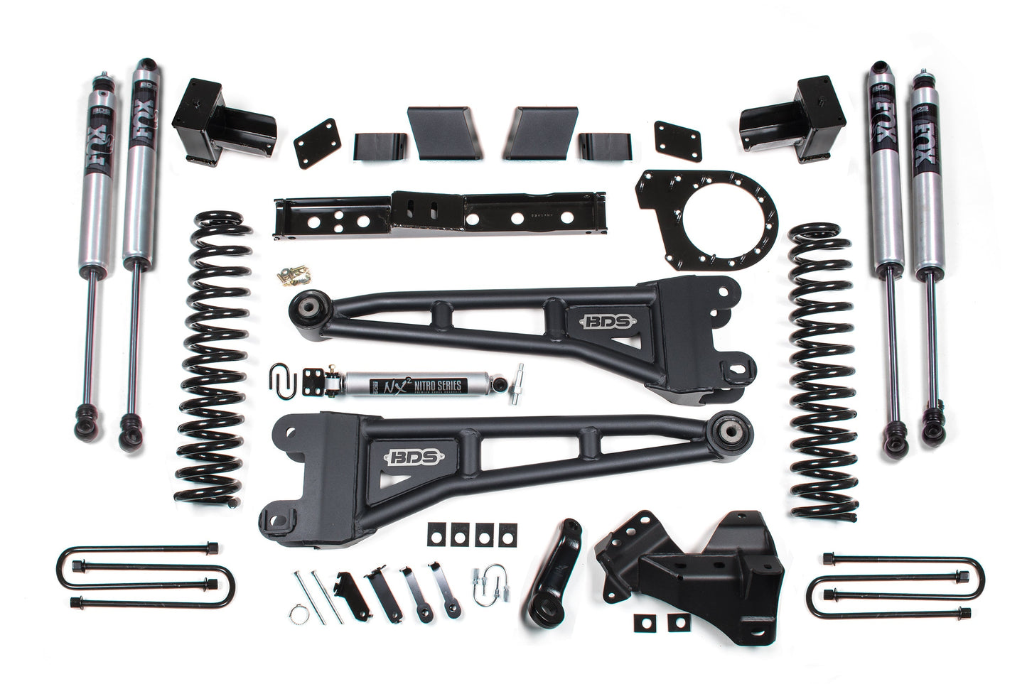 BDS Suspension 6 Inch Lift Kit Ford F250 F350 4WD Diesel (2017-2019)