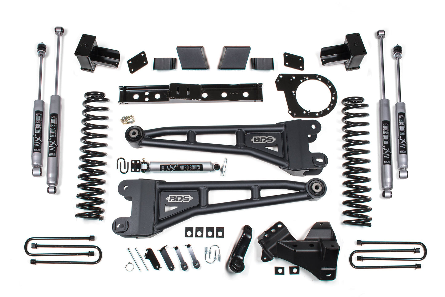 BDS Suspension 6 Inch Lift Kit Ford F250 F350 4WD Diesel (2017-2019)