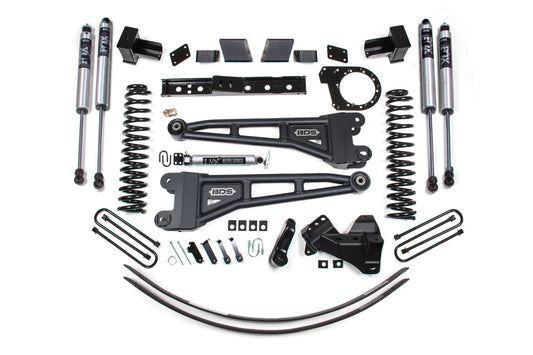 BDS Suspension 6 Inch Lift Kit Ford F250 F350 4WD Diesel (2017-2019)