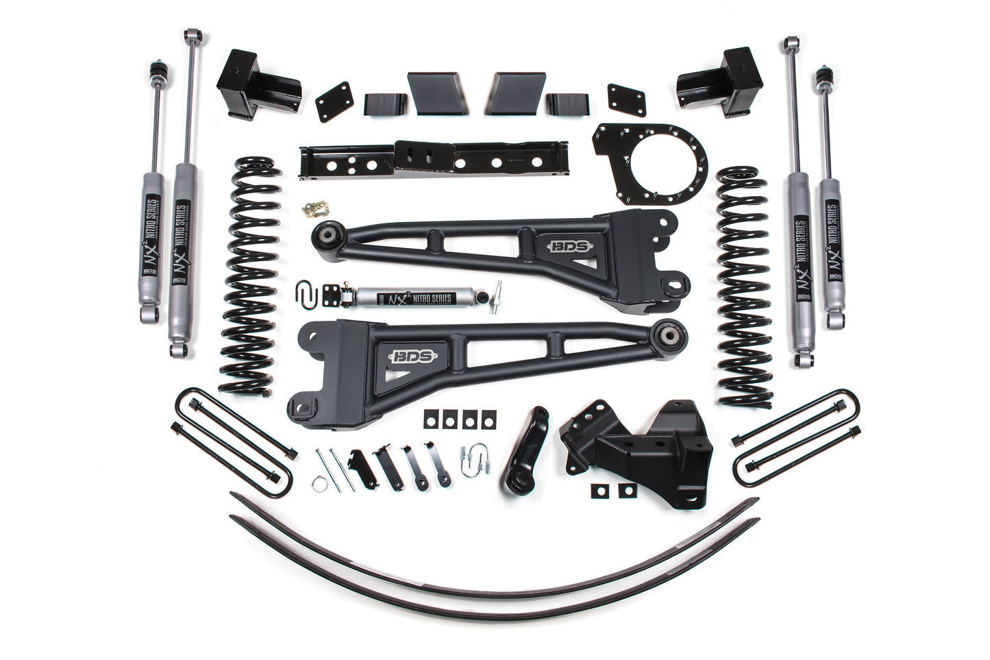 BDS Suspension 6 Inch Lift Kit Ford F250 F350 4WD Diesel (2017-2019)