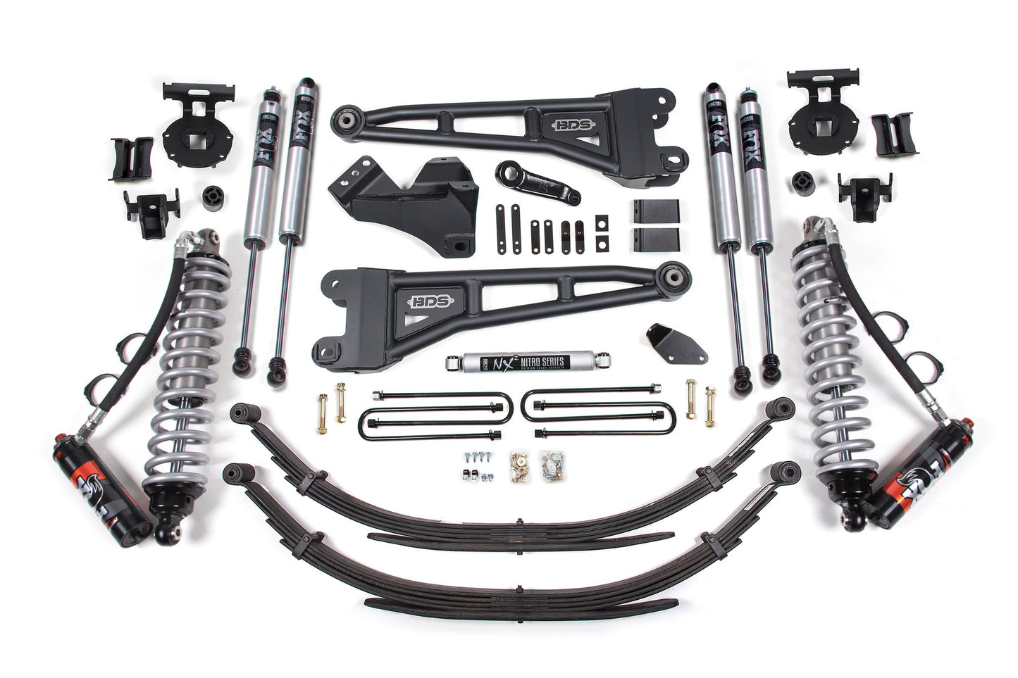 BDS 4 Inch Coilover Lift Kit FOX 2.5 Ford F250/F350 Diesel (2005-2007)