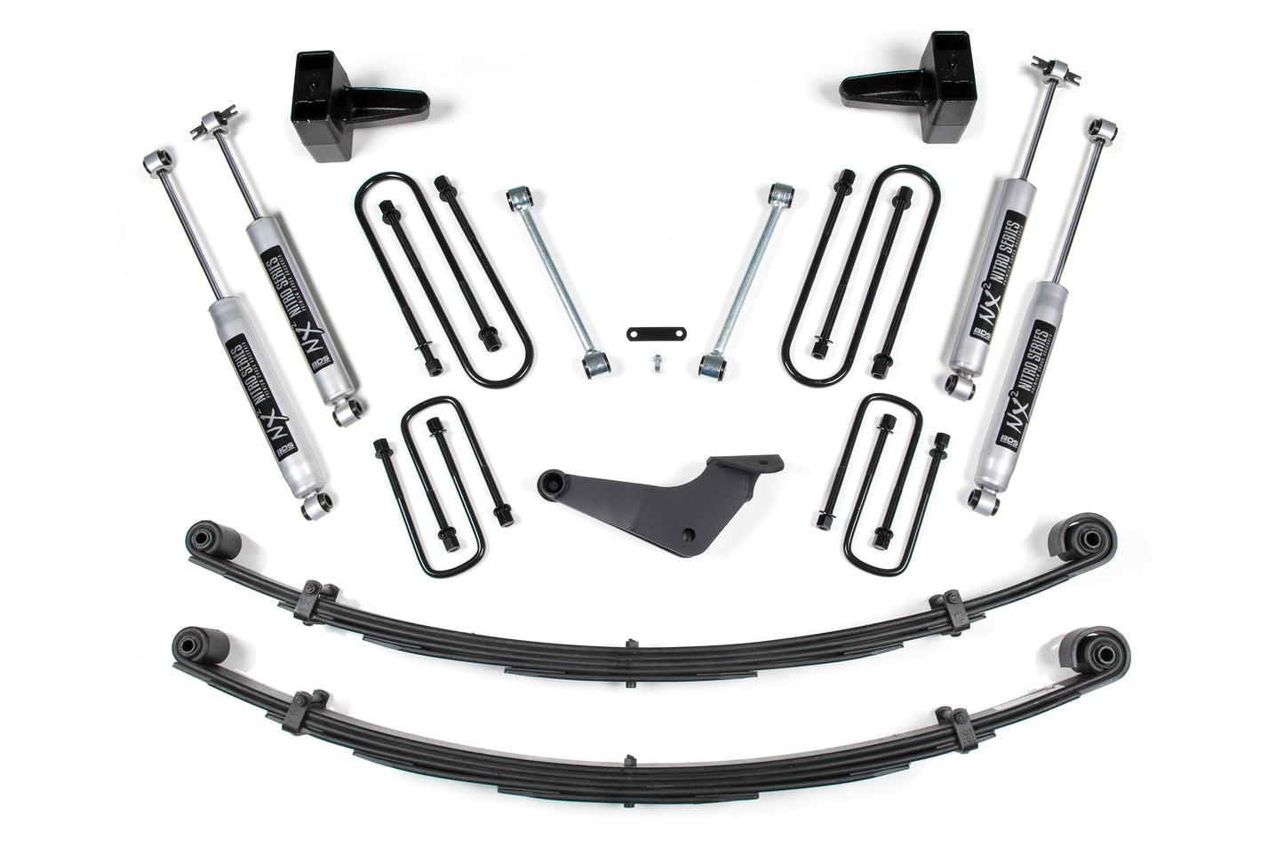 BDS Suspension 4 Inch Lift Kit Ford F250/F350 4WD (1999-2004)