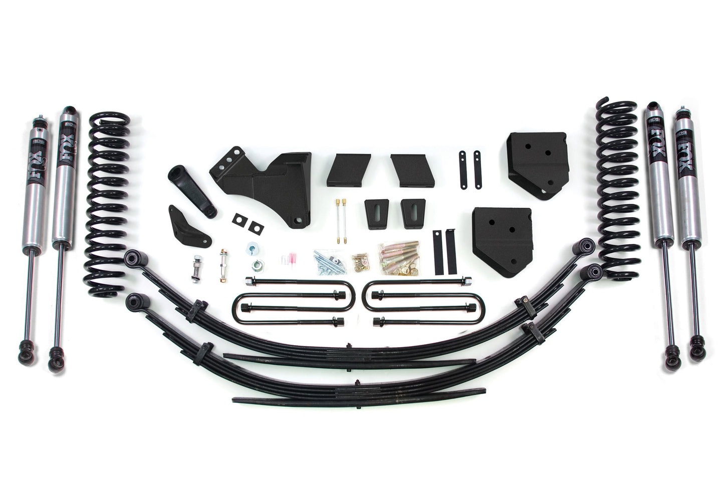 BDS Suspension 4 Inch Lift Kit Ford F250 F350 Super Duty 4WD Gas (2005–2007)