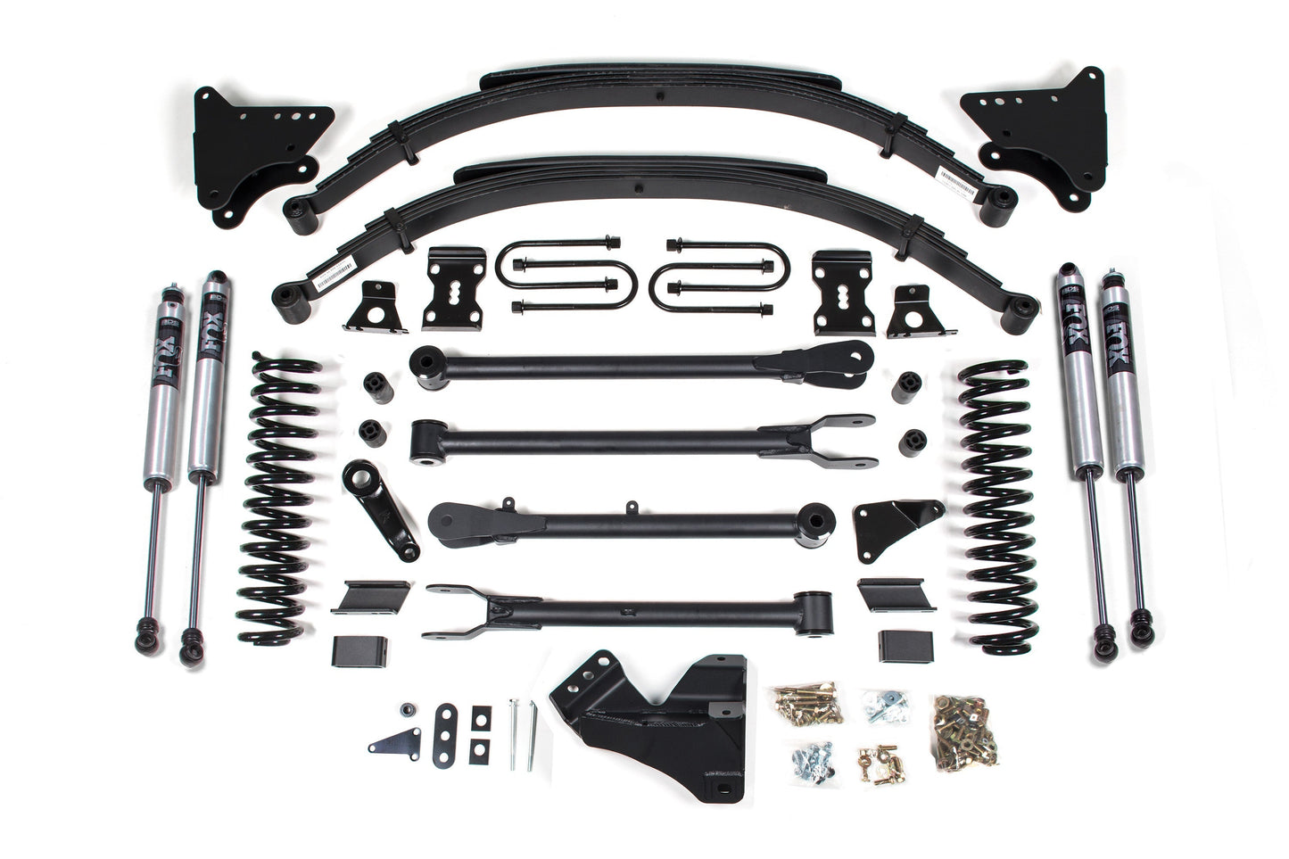 BDS 4 Inch 4-Link Lift Kit Ford F250/F350 Super Duty Diesel 4WD (2005–2007)