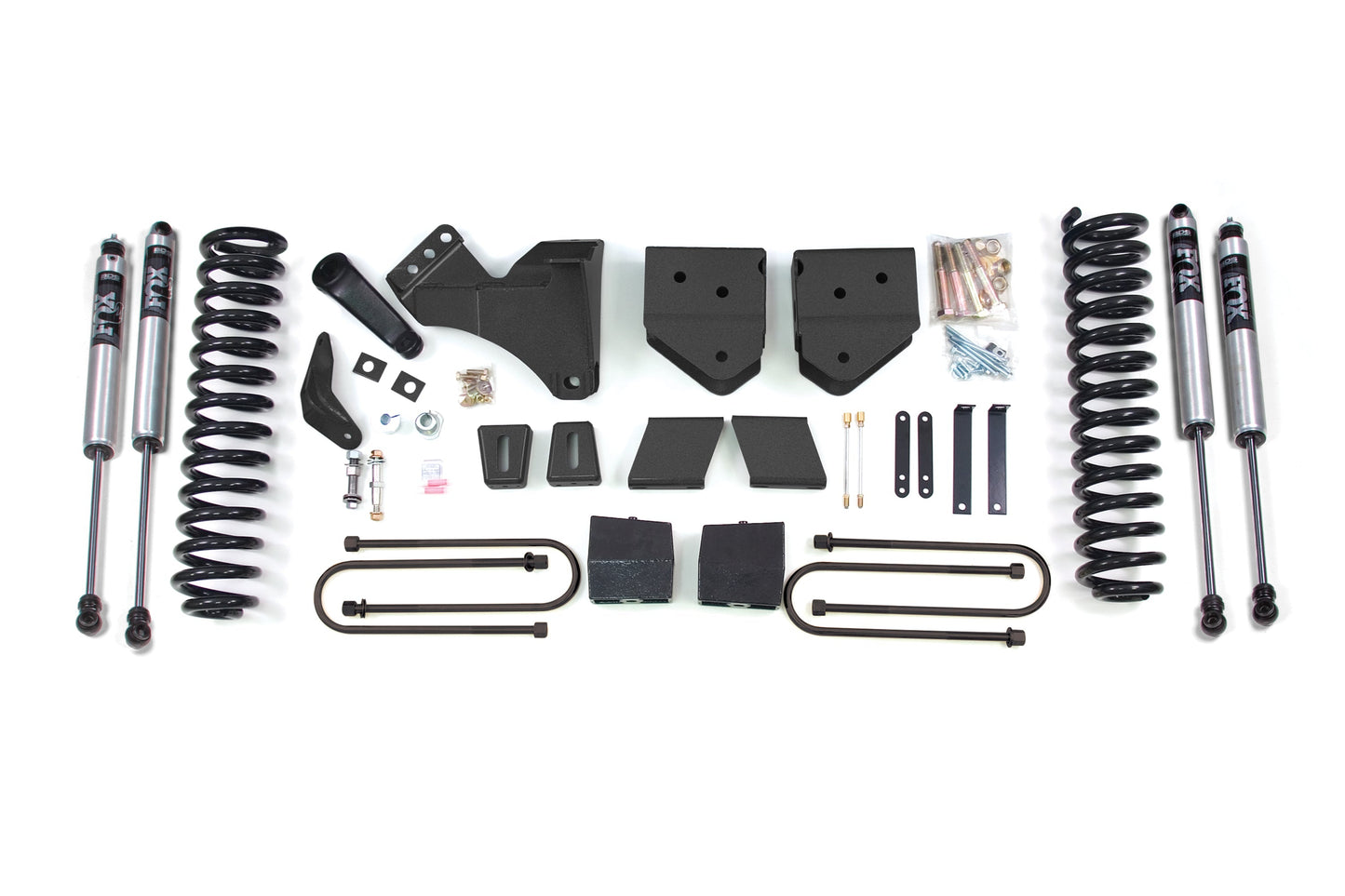 BDS Suspension FOX 2.0 6 Inch Lift Kit Ford F250 F350 Super Duty 4WD Diesel (2005-2007)