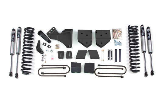 BDS Suspension FOX 2.0 6 Inch Lift Kit Ford F250 F350 Super Duty 4WD Diesel (2005-2007)