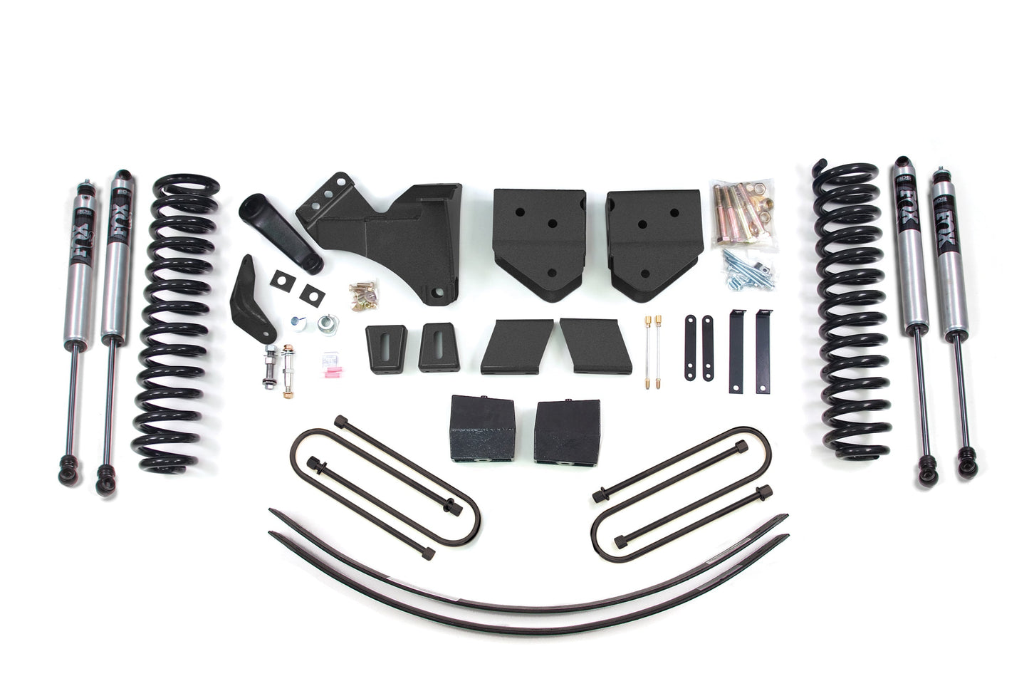 BDS Suspension FOX 2.0 6 Inch Lift Kit Ford F250 F350 Super Duty 4WD Diesel (2005-2007)