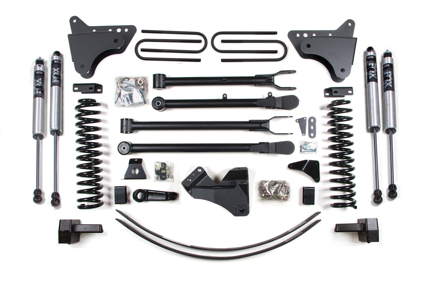 BDS Suspension 6 Inch Lift Kit Ford F250 F350 Super Duty 4WD Gas (2005-2007)
