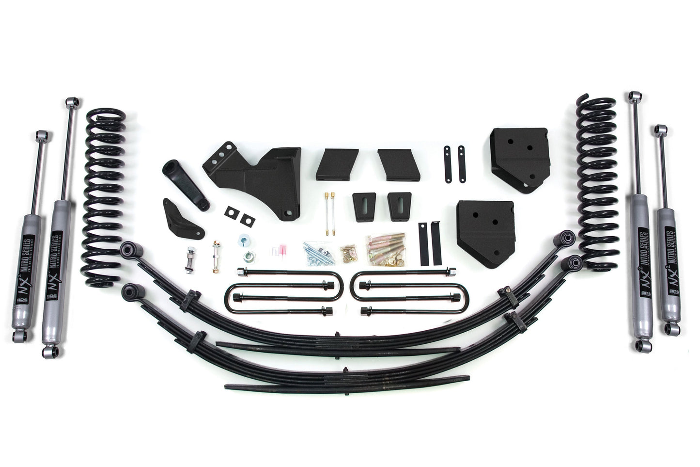 BDS Suspension FOX 2.0 6 Inch Lift Kit Ford F250 F350 Super Duty 4WD Diesel (2005-2007)