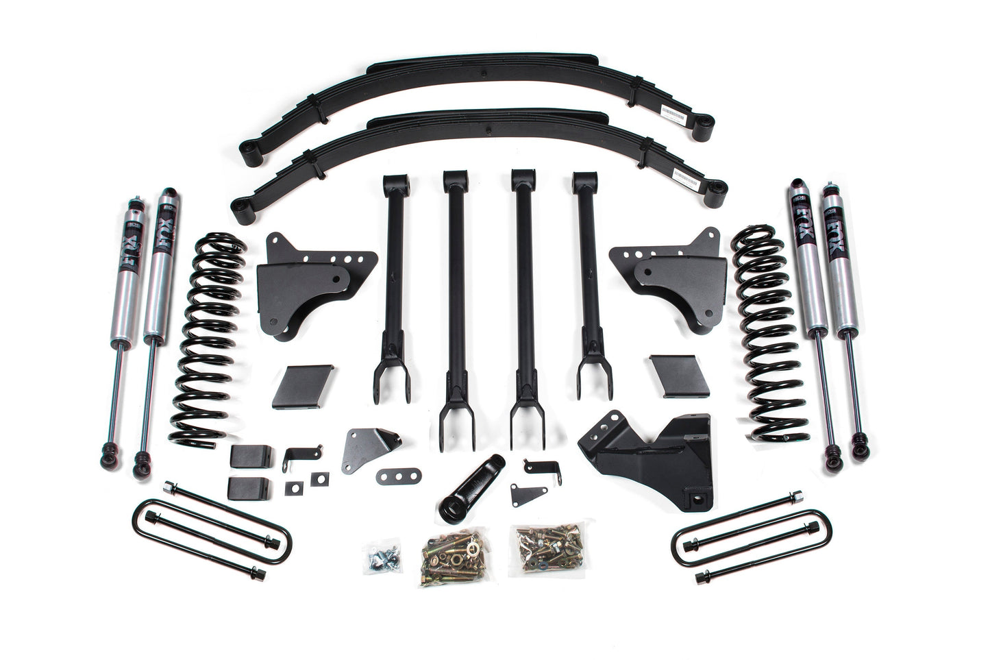 BDS Suspension 6 Inch 4-Link Lift Kit Ford F250 F350 Super Duty 4WD Diesel (2005-2007)