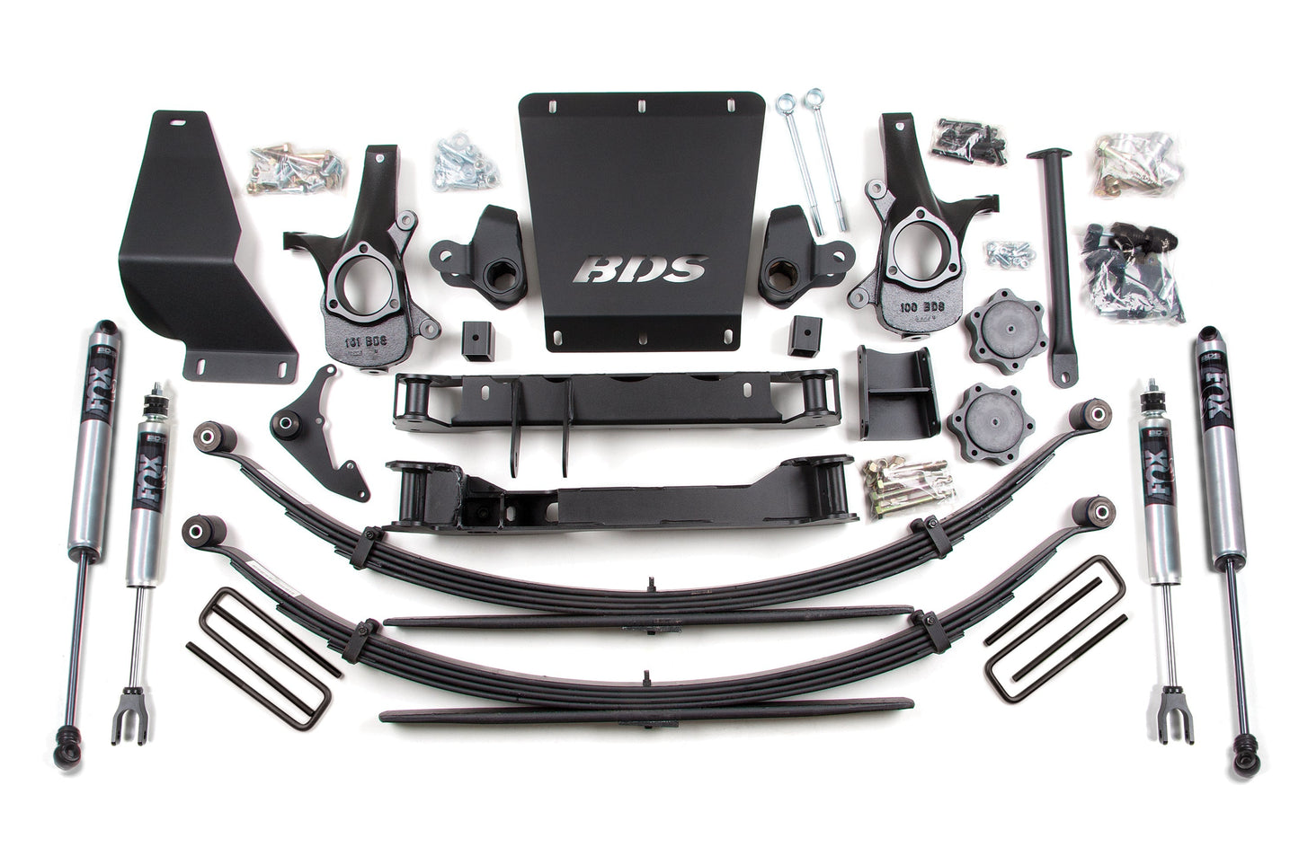 BDS Suspension 4.5 Inch Suspension Lift Kit Chevy Silverado GMC Sierra 1500 4WD (1999–2006)