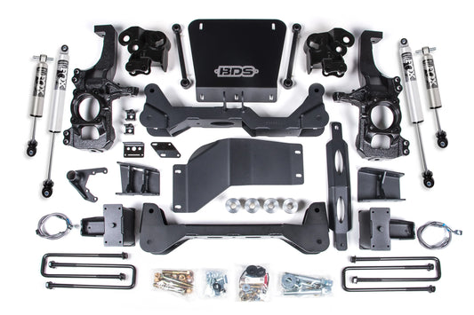 BDS 5 Inch Suspension Lift Kit FOX 2.5 HTO Chevy Silverado & GMC Sierra HD (2020-2026) 4WD