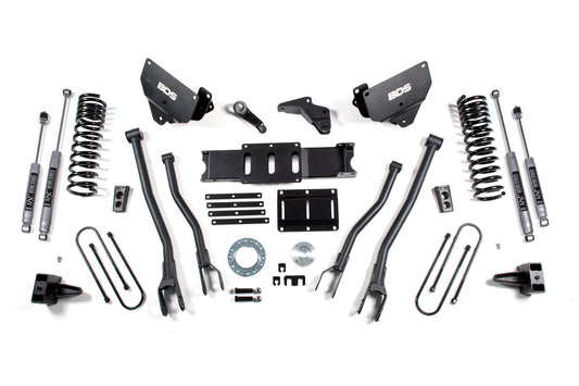 BDS 5.5 Inch 4-Link Lift Kit Ram 3500 Gas 4WD (2013–2018)