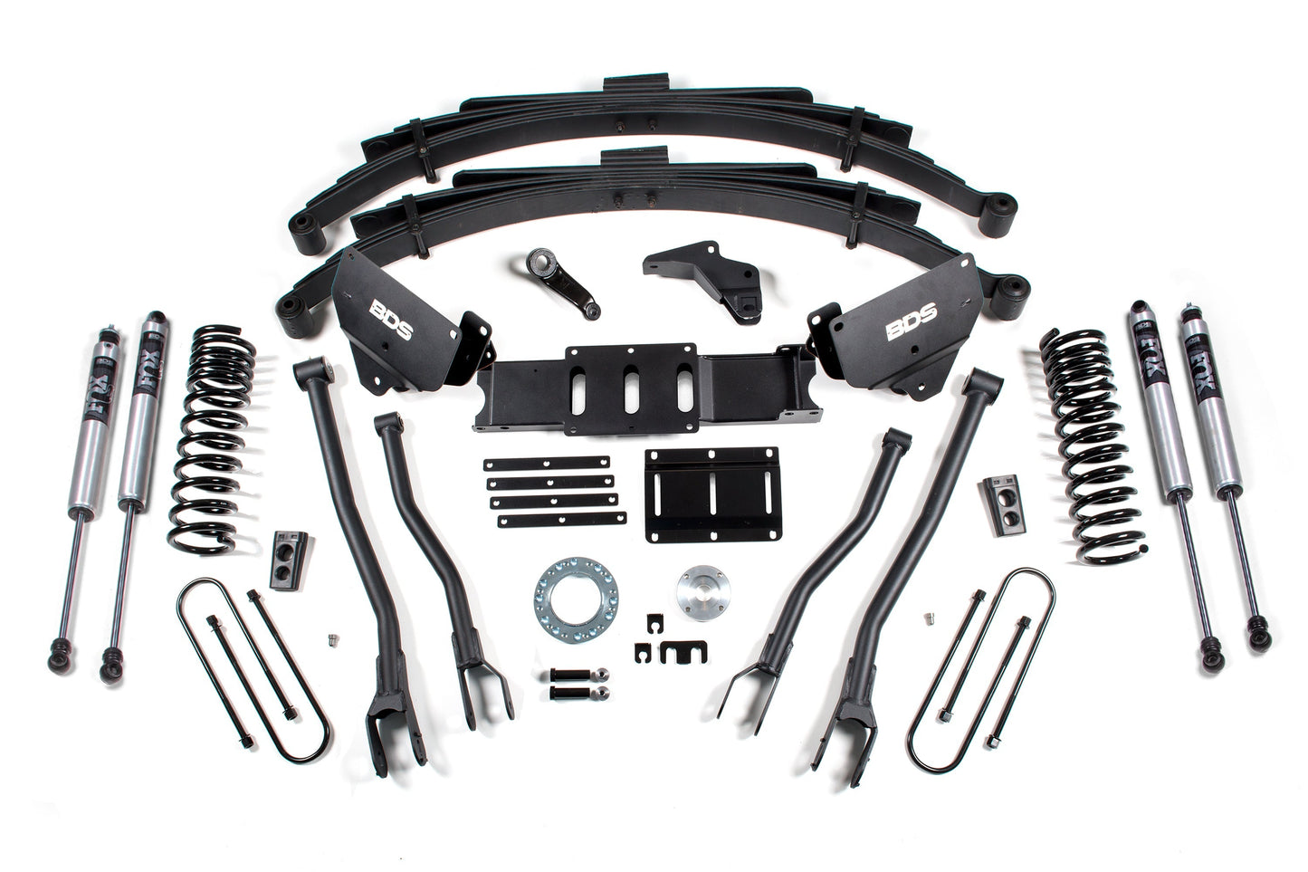 BDS Suspension 6 Inch 4-Link Suspension Lift Kit Ram 3500 4WD Diesel (2013–2018)