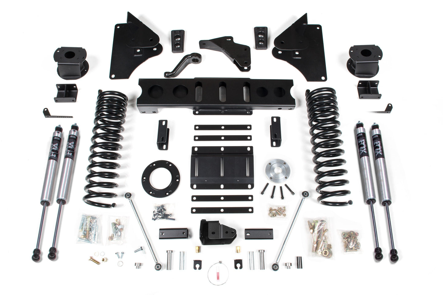 BDS Suspension NX2 5.5 Inch 4 Link Lift Kit Ram 2500 Rear Air Ride 4WD Gas (2014-2018)