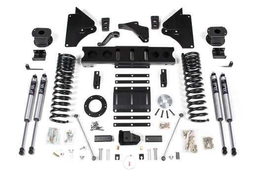 BDS Suspension NX2 5.5 Inch 4 Link Lift Kit Ram 2500 Rear Air Ride 4WD Gas (2014-2018)