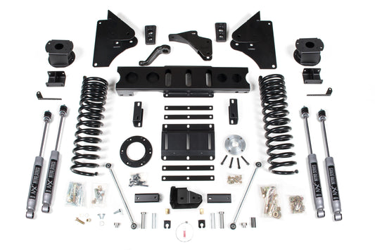 BDS Suspension NX2 5.5 Inch 4 Link Lift Kit Ram 2500 Rear Air Ride 4WD Gas (2014-2018)